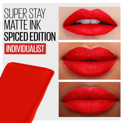 MAYBELLINE SUPERSTAY MATTE INK SPICED 320 INDIVIDUALIST