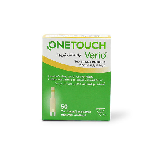 ONE TOUCH VERIO B. G. TEST STRIPS 50 S