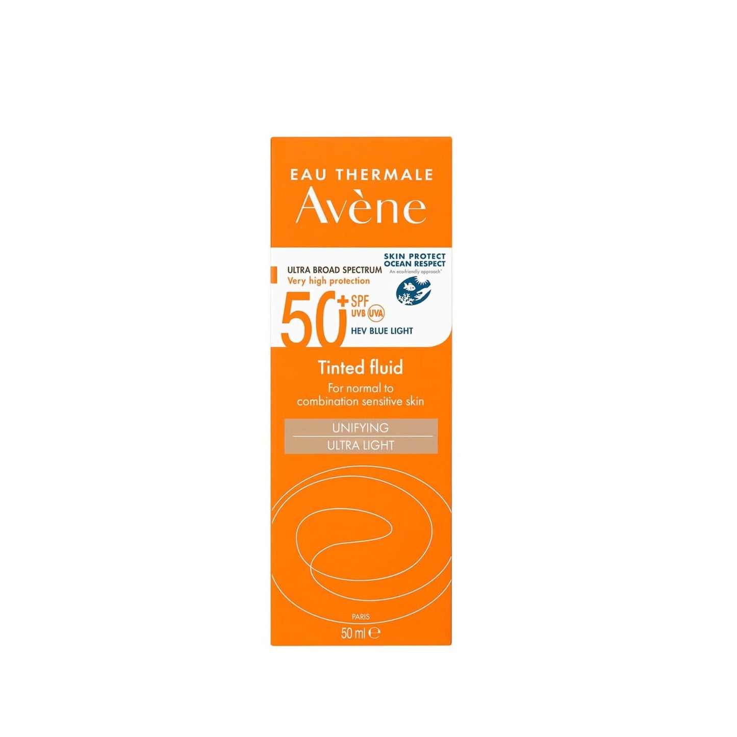 AVENE SUN BLOCK TINTED FLUID SPF 50+ 50 ML