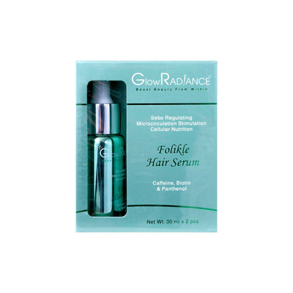 GLOWRADIANCE FOLIKLE HAIR SERUM 30 ML X 2 S