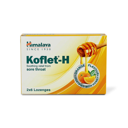 KOFLET H ORANGE LOZENGES 12 S