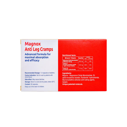 MAGNOX ANTI LEG CRAMPS CAPS 30 S