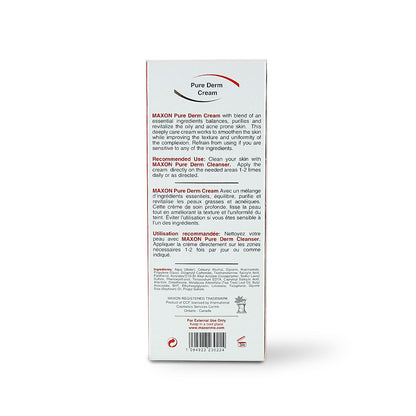 MAX-ON PURE DERM CREAM 30 ML