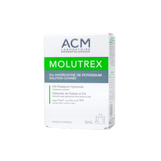 ACM MOLUTREX 5 % TOPICAL SOLUTION 3 ML