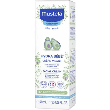 MUSTELA HYDRA BEBE FACIAL CREAM 40ML