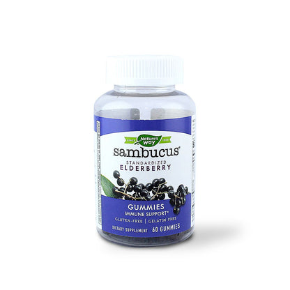 NATURES WAY SAMBUCUS ELDERBERRY GUMMIES 60 S