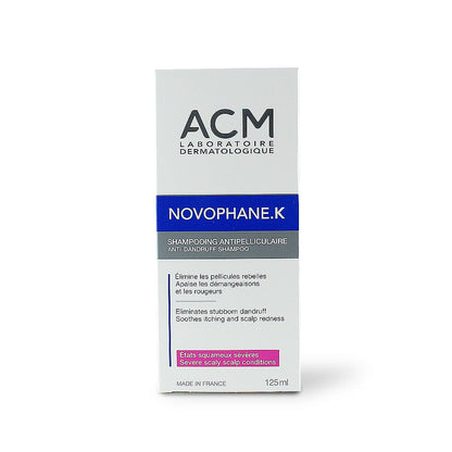 ACM NOVOPHANE K ANTI DANDRUFF SHAMPOO 125 ML