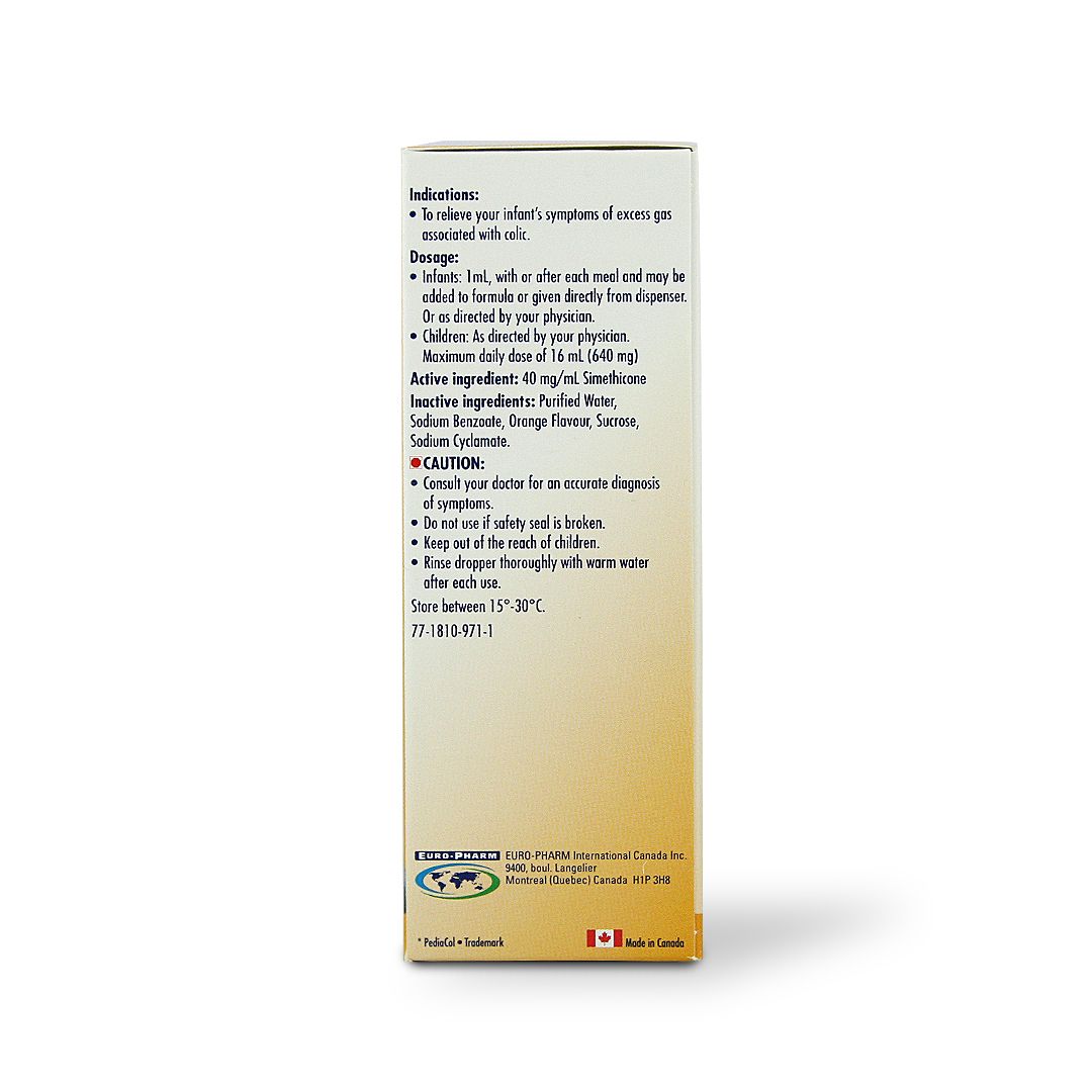 PEDIACOL ORANGE ORAL DROPS 50 ML