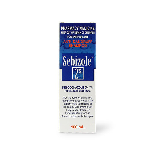 SEBIZOLE 2 % ANTI DANDRUFF SHAMPOO 100 ML