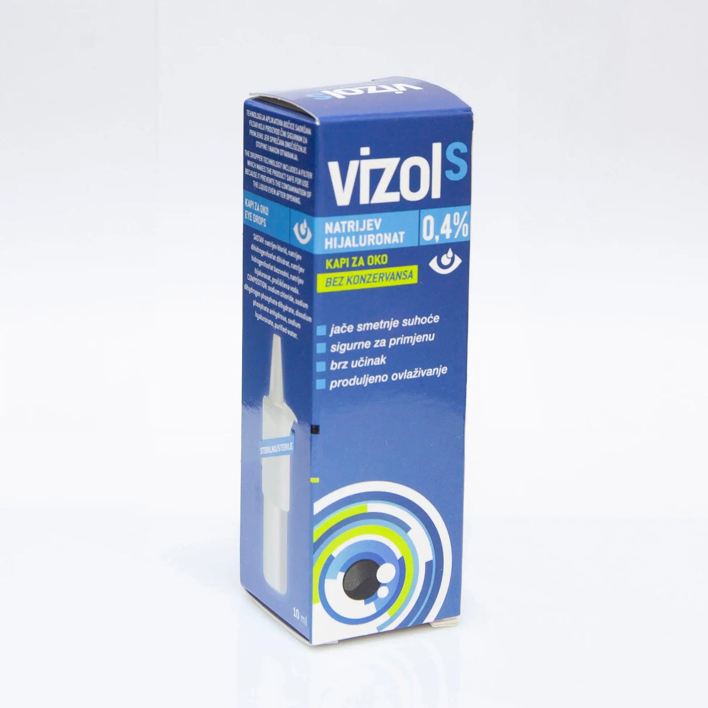 VIZOL S 0.4 % EYE DROPS 10 ML