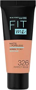 MAYBELLINE FIT ME MATTE PORELESS NU 326 PERFECT BEIGE 30 ML