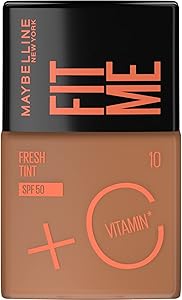 MAYBELLINE FIT ME FRESH TINT SPF 50 FOUNDATION 10 30 ML