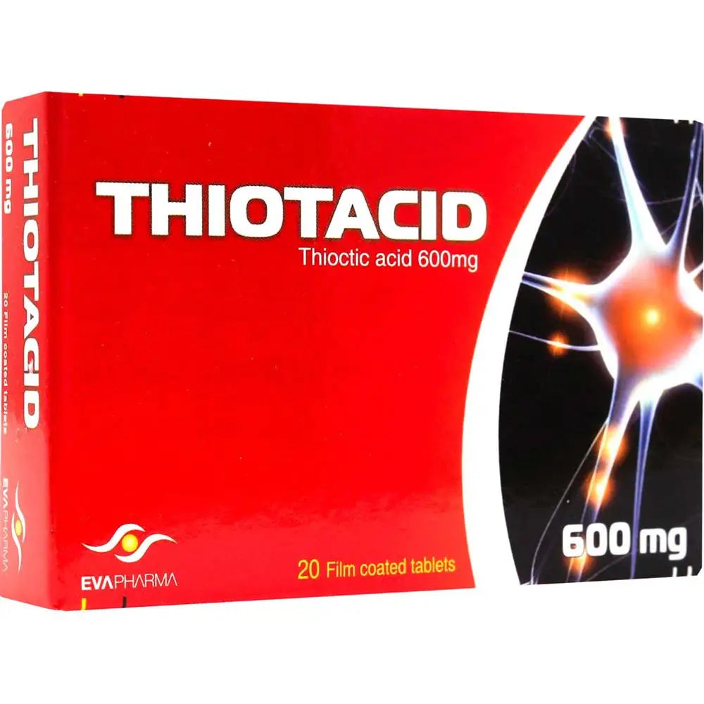 THIOTACID 600MG TABLETS 20'S