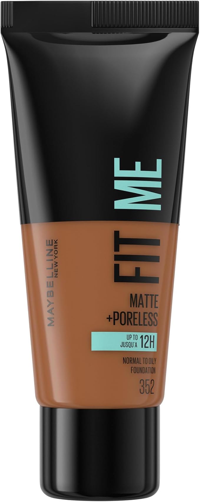 MAYBELLINE FIT ME MATT PORELESS FOUNDATION 352 TRUFFLE