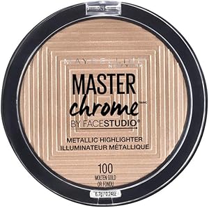 MAYBELLINE MASTER CHROME METALLIC HIGHLIGHTER NU 100 MOLTEN