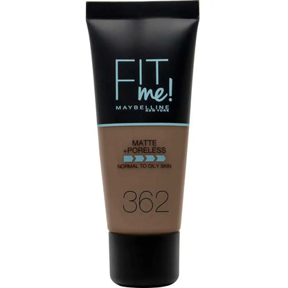 MAYBELLINE FIT ME MATTE PORELESS 362 DEEP GOLDEN