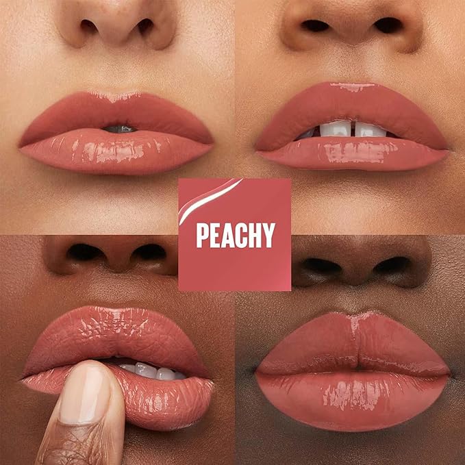 MAYBELLINE SUPERSTAY VINYL INK LIPSTICK 15 PEACHY