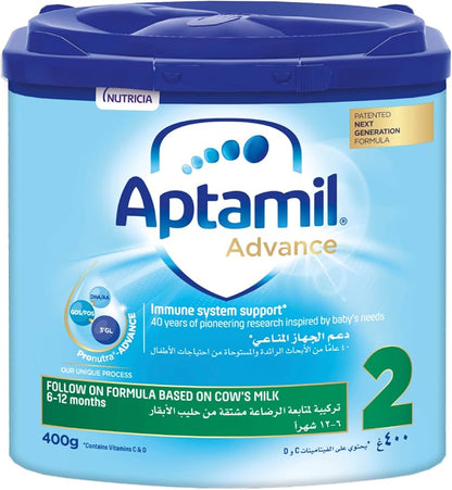 APTAMIL ADVANCE 2 MILK 400 G