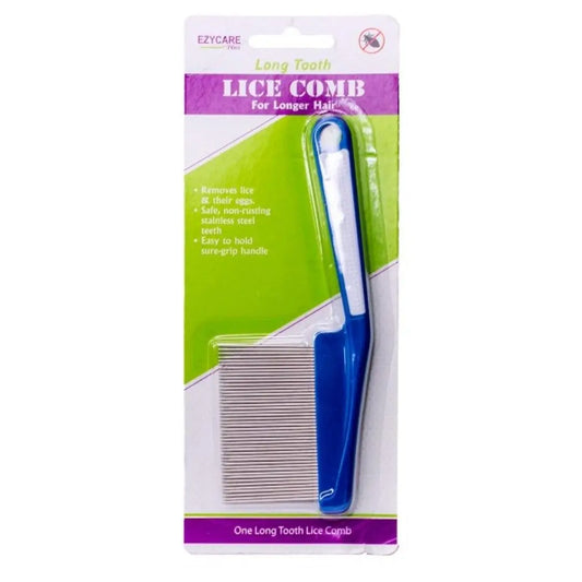 EZY CARE LONG TOOTH LICE COMB-18331