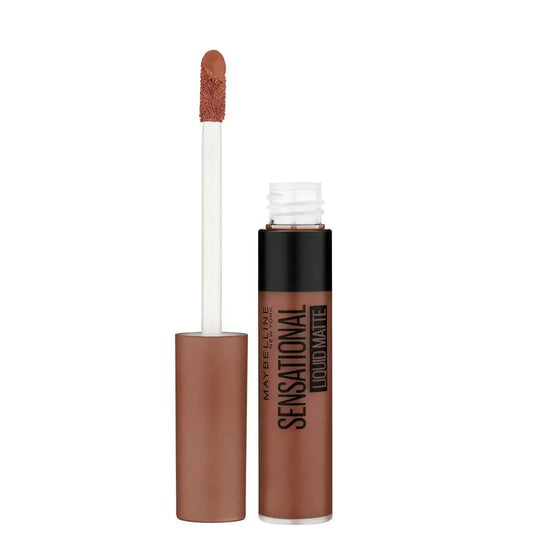 MAYBELLINE SENSATIONAL LIQUID MATTE LIPSTICK NU08 NUDE SHOT