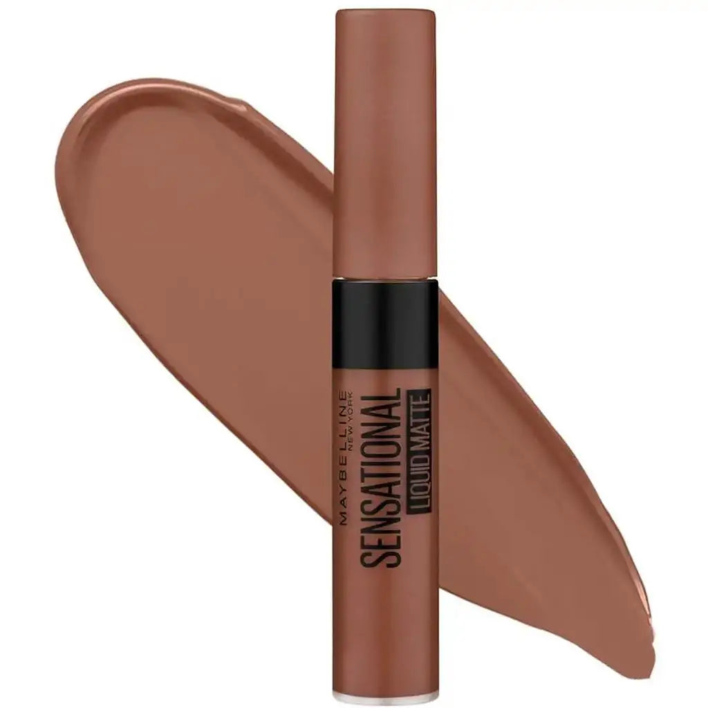 MAYBELLINE SENSATIONAL LIQUID MATTE LIPSTICK NU08 NUDE SHOT