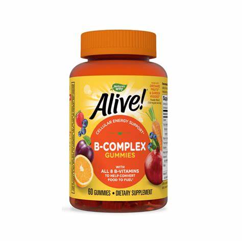 NATURE WAY ALIVE! B-COMPLEX - 60 GUMMY