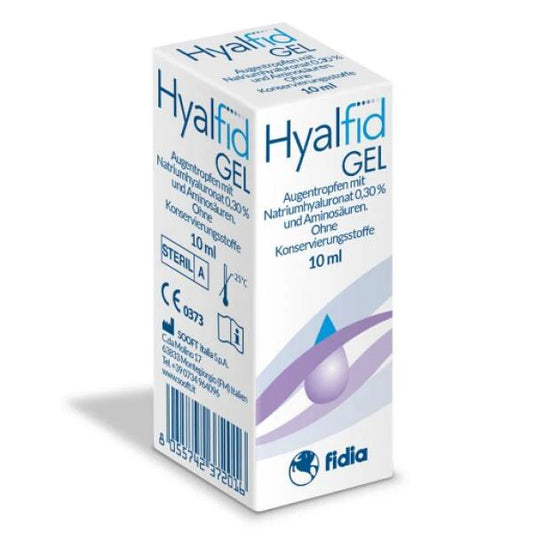 HYALFID GEL EYE DROPS 10ML