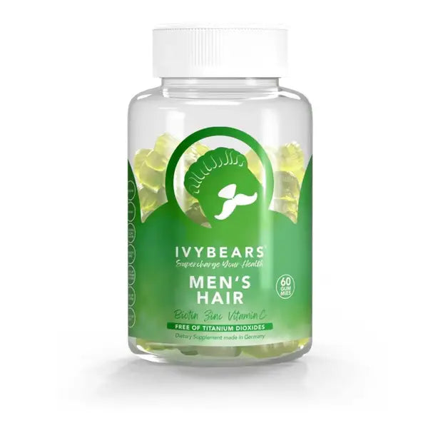 IVYBEARS MENS HAIR GUMMIES OFFER PACK 1 PLUS 1