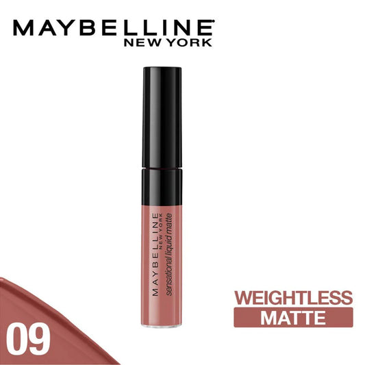 MAYBELLINE SENSATIONAL LIQUID MATTE LIPSTICK 09 AS Z