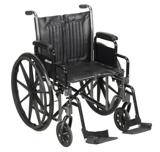 WHEELCHAIR DRIVE DEVILBISS SILVERSPORT 18IN