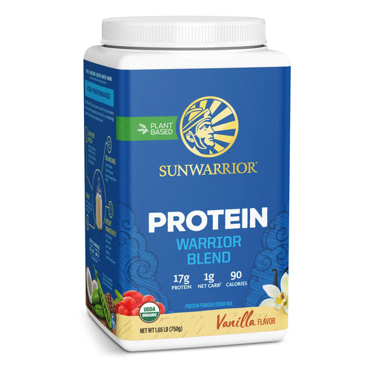 SUNWARRIOR PROTEIN BLEND ORGANIC VANILLA 750 G