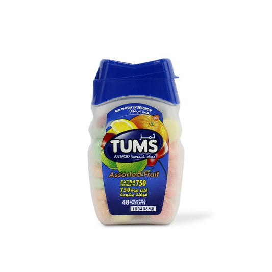 TUMS ANTACID TABLET 48S