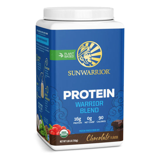 SUNWARRIOR PROTEIN BLEND ORGANIC CHOCOLATE 750 G