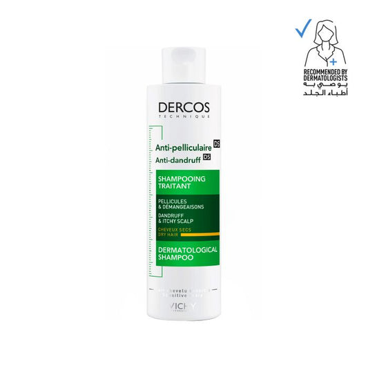 VICHY DERCOS ANTIDANDRUFF SHAMPOO DRY 200ML