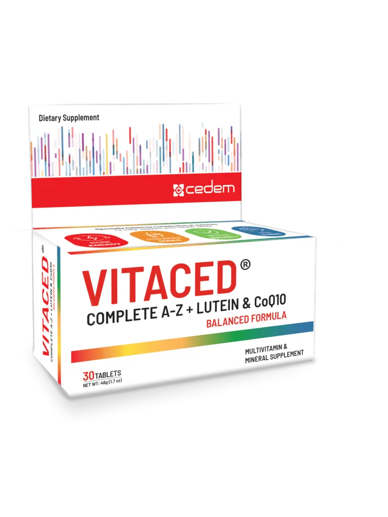 CEDEM VITACED A-Z LUTEIN & Q10 30