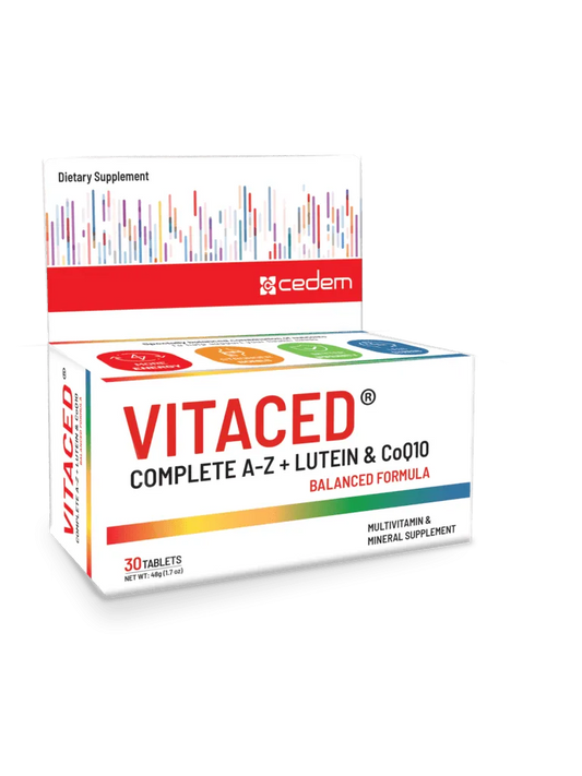 CEDEM VITACED A-Z LUTEIN & Q10 30