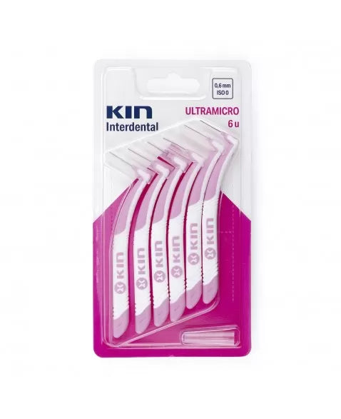 KIN MICROPROX INTERADENTAL TOOTH BRUSH 0.6 MM