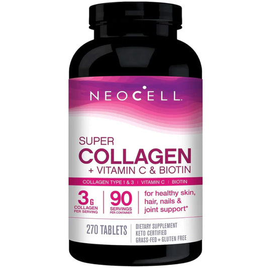 NEOCELL SUPER COLLAGEN + VITAMIN C AND BIOTIN TABS 270 S